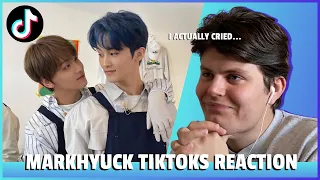 Gay Guy Reacts to Super cute MARKHYUCK TikToks! (Mark & Haechan NCT)