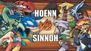 Battle of the Regions (HOENN vs SINNOH) - Pokemon Battle Revolution (1080p 60fps)