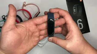 Видео обзор: Фитнес браслет FitPro Smart Band M6 (смарт часы, пульсоксиметр, пульс). Цвет: синий