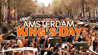 This is King's Day in Amsterdam, the Netherlands | Koningsdag