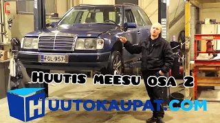 s124 300D kunnostus projekti- Huutis meesu osa 2 @Huutokaupatcom  #huutismeesu#mercedesbenz