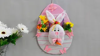 Easy and affordable Easter craft made with simple materials |DIY Low budget Easter décor idea 🐰15