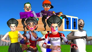 Scary Teacher TV - NickHulk vs Giant Zombie and Granny - Scary Teacher 3D Tani Troll MissT Animation