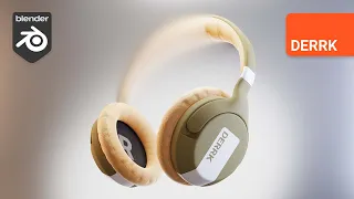 Product Design in Blender: Headphones [Full Process]