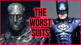 My Top 10 *WORST* Comic Book Movie Suits…