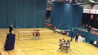 NEVZA 2015 U17 Girls England v Norway Pool Stages