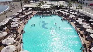 Ocean Club Marbella from the Air, Beach Clubs, My Guide Marbella