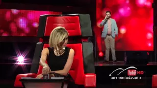 Arman Lazaryan,Un Amore Cosi Grande - The Voice Of Armenia - Blind Auditions - Season 2