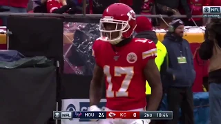 MECOLE HARDMAN GIVES THE CHIEFS A SPARK WITH KICK RETURN | Texans vs Chiefs 2020 NFL Playoffs | #NFL