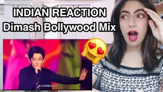 Dimash Qudaibergen Bollywood mix Live Leyla & Jamaica INDIAN REACTION 🇮🇳😱