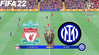 FIFA 22 | Liverpool vs Inter Milan - UEFA Champions League - Full Match & Gameplay