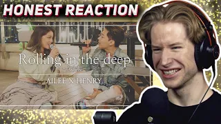 HONEST REACTION to AILEE X HENRY Cover ‘Rolling in the deep’