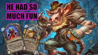 Man I love playing Dirty Rat | Reno Paladin | Showdown in the Badlands | Wild Hearthstone