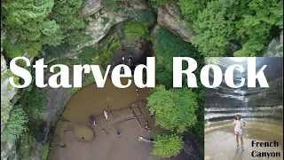 Starved Rock Drone Footage