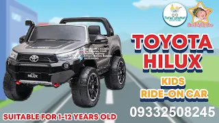2021 2-Seater Licensed Toyota Hilux DK-HL850 Ride-on Car for Kids