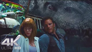 Jurassic World (2015) - Indominus Rex found Owen and Claire Scene (7/14) | SuperClips [4K]