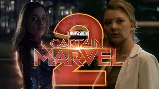 Marvel's Captain Marvel 2 Trailer - (Fan Made)| Brie Larson, Natalie Dormer