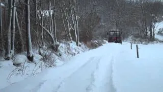 zetor 5211 i snö svängen