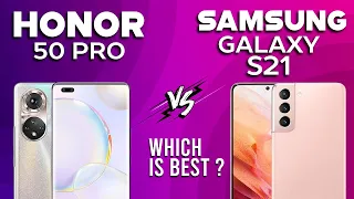 Honor 50 Pro vs Samsung Galaxy S21