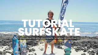 1st Surfskate Tutorial: How to turn and position your feet correctly