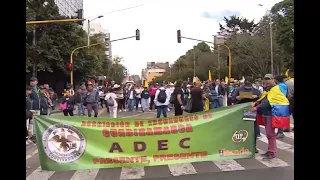 Así fueron las marchas en apoyo al gobierno de Gustavo Petro