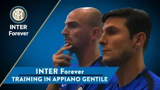 INTER FOREVER | Training with Spalletti, Zanetti, Toldo, Materazzi, Cambiasso and many other legends