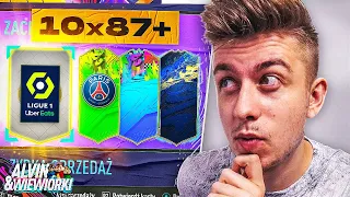 ŚWIETNA PACZKA 10x87+ & PICK FUTTIES LIGUE 1!!! FIFA 21: ALVIN I WIEWIÓRKI [#302]