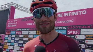 Filippo Ganna - Interview at the start - Stage 6 - Giro d'Italia 2024