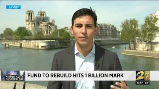 Fund To Rebuild Hits One Billion Mark