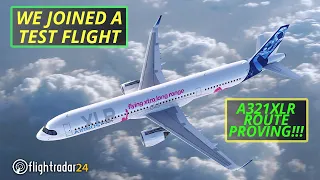 Onboard an 11-hour A321XLR Test Flight to Nowhere!