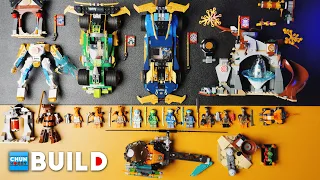 LEGO Speed Build! Ninjago EVO Vehicles Collection 2022 | Beat Build