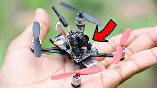 How To Make Drone with Camera At Home ( Quadcopter) - FPV Racing Drone