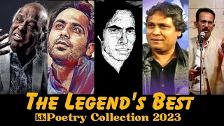 Legend's Best Shayari Collections 💔2023 | Tahzeeb Hafi |Dr Rahat Indori | Waseem Barelvi | Jaun Elia