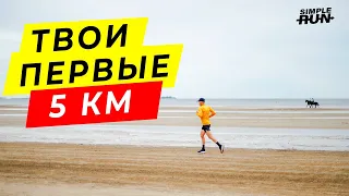 Всё о том, как пробежать 5 км 😎 План подготовки для новичка 📊