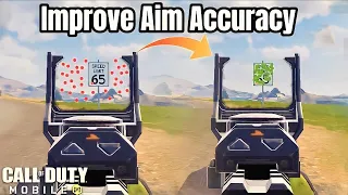 🔥 How To Improve Aim Accuracy Of HipFire and ADS in Call Of Duty Mobile | Improve Headshot Accuracy