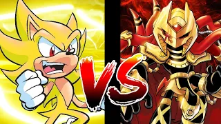 Super Sonic vs. Enerjak - Short Sprite Animation