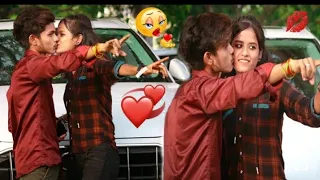 holi Secretly kissing prank on boy cheeksprank |I Queen parul ||shocking reaction 😆 | romantic prank