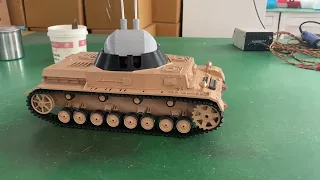 1/16 rc Flakpanzer IV Kugelblitz 3d print painted with system RTR