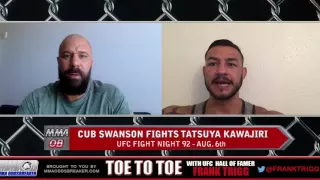 UFC Fight Night 92's Cub Swanson: 'I've got to take away Kawajiri's tools'