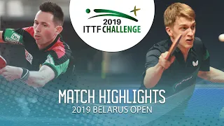 Joao Monteiro vs Anton Kallberg | 2019 ITTF Belarus Open Highlights (R32)