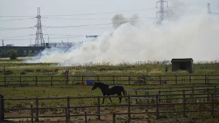 'Major incident' in London, as wildfires continue to rage across western Europe