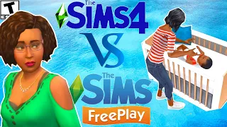 IS FREEPLAY BETTER THAN SIMS 4? SIMS 4 VS SIMS FREEPLAY COMPARED