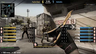 ESports - CS:GO, Astralis vs FaZe, BLAST Pro Series Miami 2019 (13th of April 2019), Dust2 - Map 1