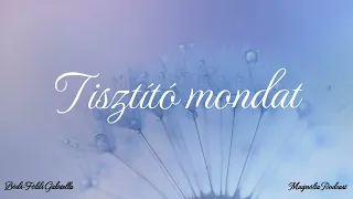 Eszköz: Tisztító mondat 🌸