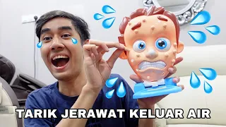 AKU BELI MAINAN TARIK JERAWAT 😂 KALAH KENA AIR 💧