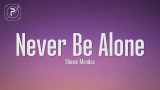 Shawn Mendes - Never Be Alone (Lyrics)