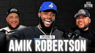 Amik Robertson on playing for the Raiders, Beating the Chiefs & More | Uce Nation Podcast EP26