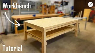 How to make a big wooden-workbench
