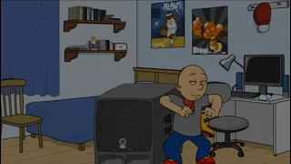Classic Caillou Blasts Loud Music At 3 AM And Gets Grounded