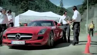 SmogTech San Jose Presents - Mercedes SLS AMG Tunnel Commercial Michael Schumacher